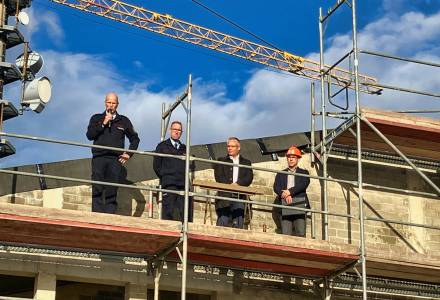 Richtfest Feuerwehrgerätehaus Reitzendorf Dresden)