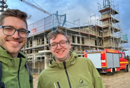 Richtfest Feuerwehrgerätehaus Reitzendorf Dresden)